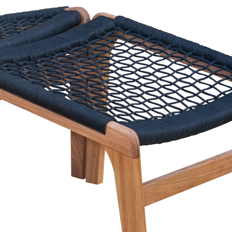 Highland Dunes Dundee Patio Chair with Ottoman Wayfair